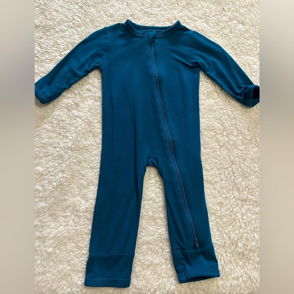 Kyte Baby Romper in Baltic